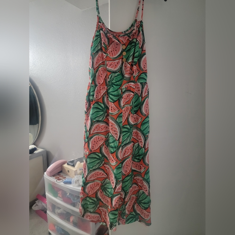 Hell Bunny Water Melon jumpsuit